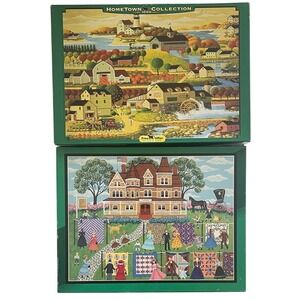 Hometown‎ Collection 1000 Piece Puzzle & Quilt Contest 550 Piece Puzzle
